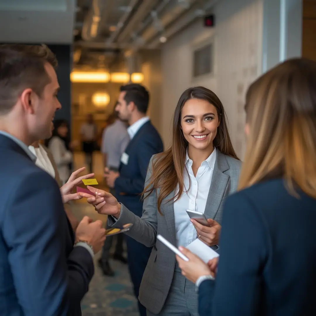 professional networking discussion